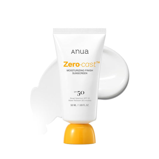 ANUA Zero-cast SPF 50+ PA++++ Crème Solaire